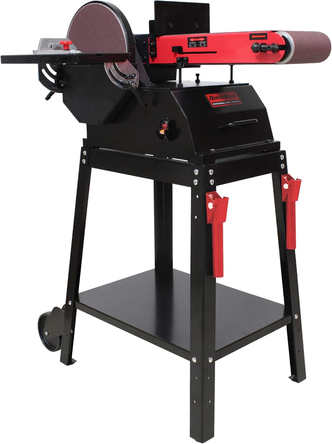 Take Your Woodworking to the Next Level with the BUCKTOOL BD61000 Belt & Disc Sander