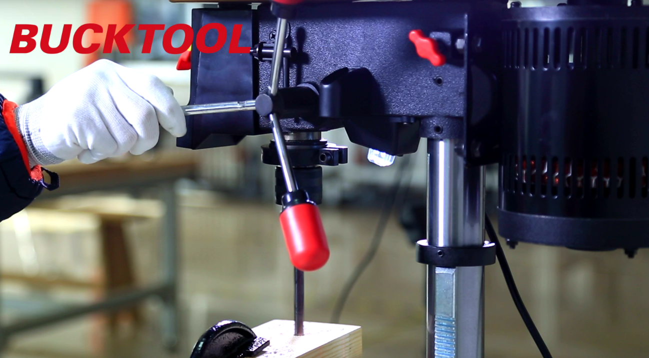Construction and Sizes of Bucktool's drill presses - Bucktool