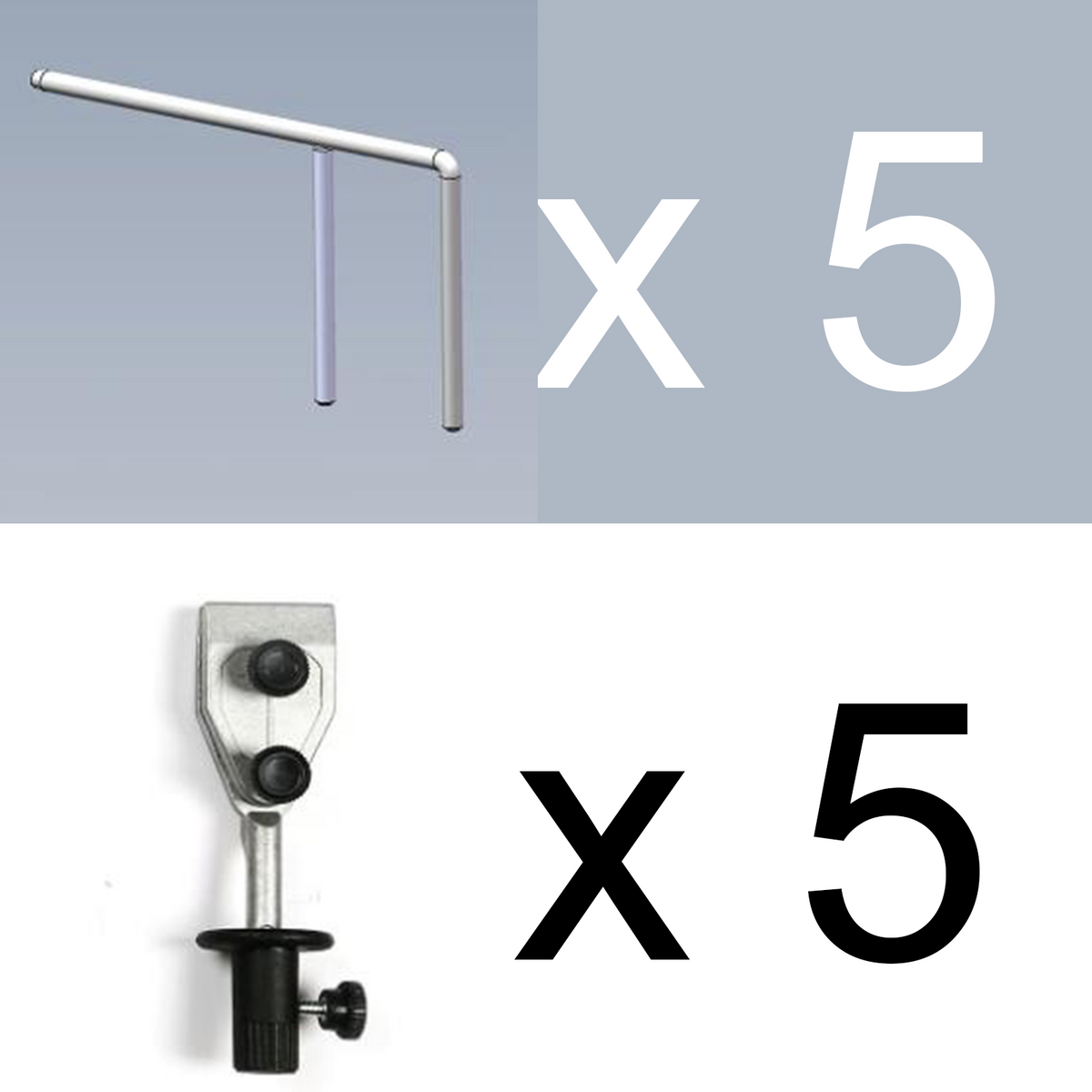 Bucktool SCM8103 Support Bar x 5 & Knife Jig x 5