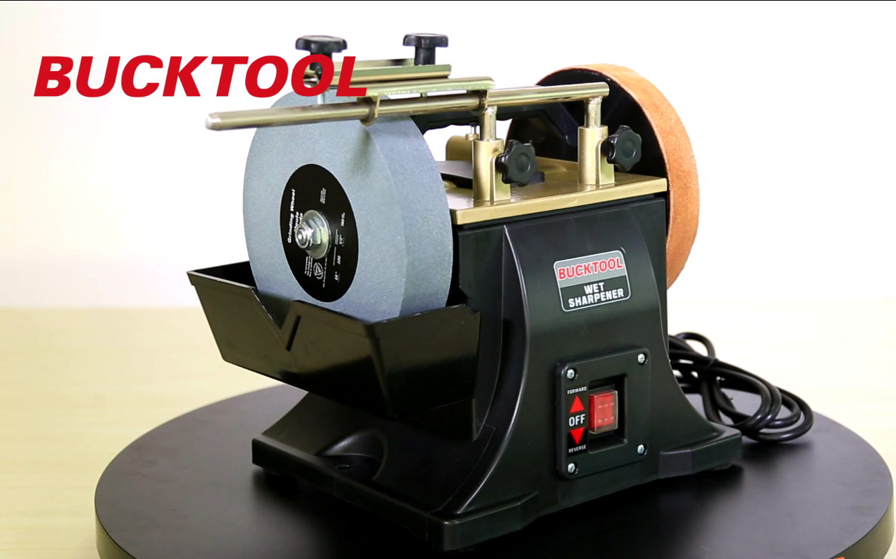 BUCKTOOL 8-INCH VARIABLE SPEED WET SHARPENER