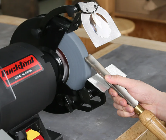 Unleash Unmatched Precision with the Bucktool TDS-200HD 8-Inch Bench Grinder – Power and Stability Redefined!
