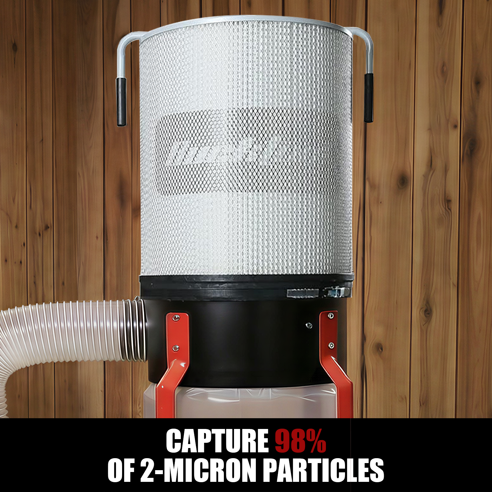 Bucktool 2-Micron Dust Filter, Canister Filter Kit for Bucktool Dust Collector DC1100 - Bucktool